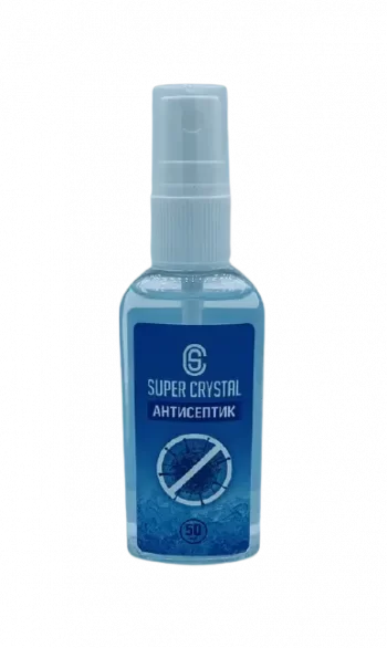 Купити Антисептик SUPER CRYSTAL 50 мл Антисептик SUPER CRYSTAL 50 мл