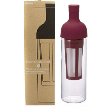 Бутылка Cold Brew Bottle 750 мл Hario Красная клюква Coffee Dripper