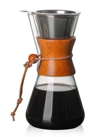Кемекс для кофе с многоразовым фильтром Chemex на 4 чашки (550/600 мл.)