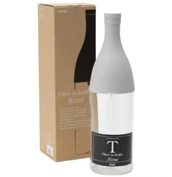 Бутылка заварник Hario AISNE для холодного кофе, серая 800 мл Cold Brew Bottle