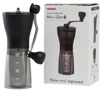 Кавомолка ручна Hario Mini Mill Slim+Plus