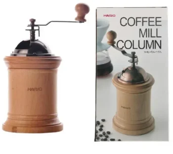 Японська ручна кавомолка Hario Coffee Mill Column CM-502C