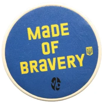 Купити Пуш Темпер синій Ø 58 мм Зроблено з хоробрості VD Made of Bravery Пуш Темпер синій Ø 58 мм Зроблено з хоробрості VD Made of Bravery