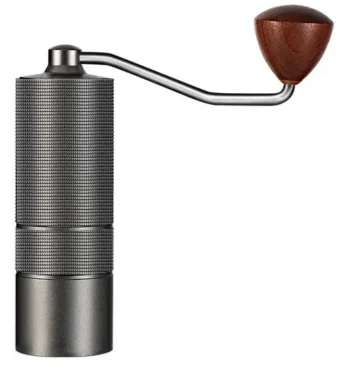 Кофемолка ручная JAFFEE coffee grinder серый металлик