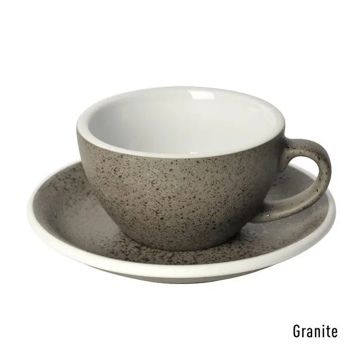 Купити Чашка Loveramics Egg Granite 200 мл із блюдцем Чашка Loveramics Egg Granite 200 мл із блюдцем