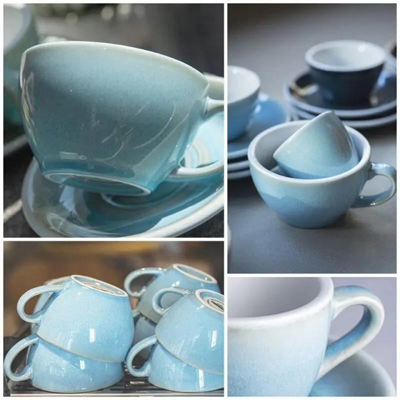Купити Чашка Loveramics Egg Ice Blue 150 мл із блюдцем Чашка Loveramics Egg Ice Blue 150 мл із блюдцем