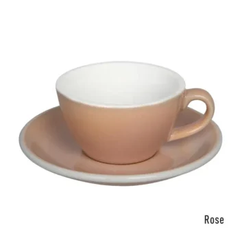Чашка Loveramics Egg Rose 150 мл с блюдцем