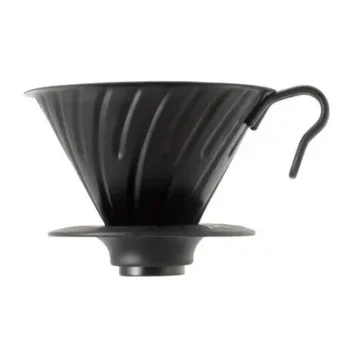 Металлический пуровер Hario v60 02 (400мл.) матовый/черный