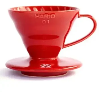 Пуровер Hario V60 01 (200 мл) красный
