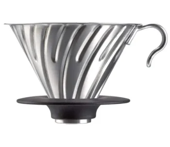 Металлический пуровер HARIO V60 02 (400 мл) серый