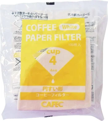 Фильтры бумажные CAFEC Traditional Filter Paper Cup4 100 шт.
