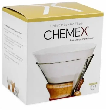 Фильтры для Кемекса 6/8/10 cup Chemex (белые 100 шт.)