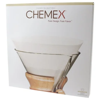 Фильтры для Кемекса Chemex 6/8/10 cup (белые 100 шт.)