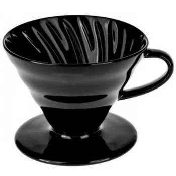 Керамический пуровер Hario v60 Dripper 02 (400 мл) Tetsu Kasuya Model черный