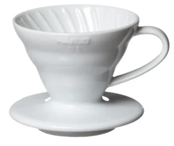 Керамический пуровер Hario V60 01 (200 мл) белый