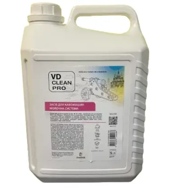 Рідина VD Clean PRO 5 л концентрат для очищення молочної системи кавомашин