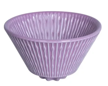 Пуровер Loveramics Flatbed Coffee Dripper керамический purple