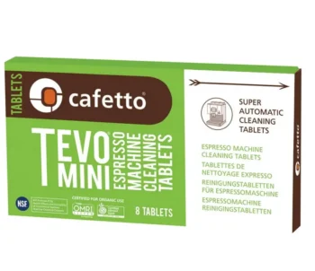 Таблетки Cafetto TEVO Mini Blister Pack 8 шт. для чищення кавомашини органічні