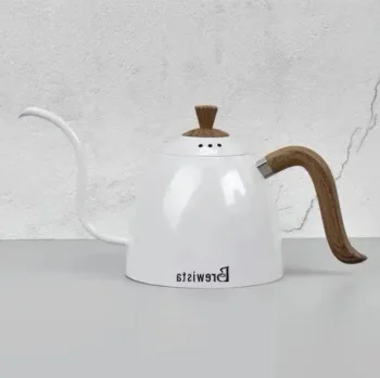 Чайник Brewista 700 мл/1 л. Artisan Gooseneck Kettle белый