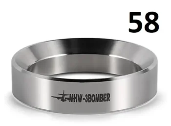 Дозирующее кольцо 58 мм. MHW-3BOMBER Dosing Ring silver для кофе