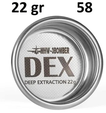 Корзина DEX 22 грамм MHW-3Bomber Precise Filter Basket