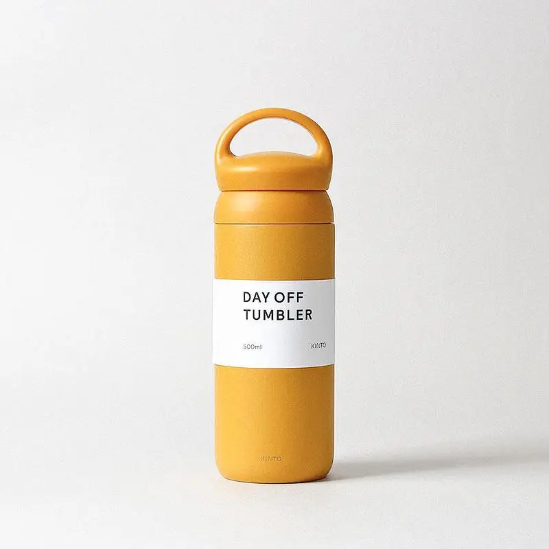 Купити Термочашка Kinto Day Off Tumbler 500 мл Mustard Термочашка Kinto Day Off Tumbler 500 мл Mustard