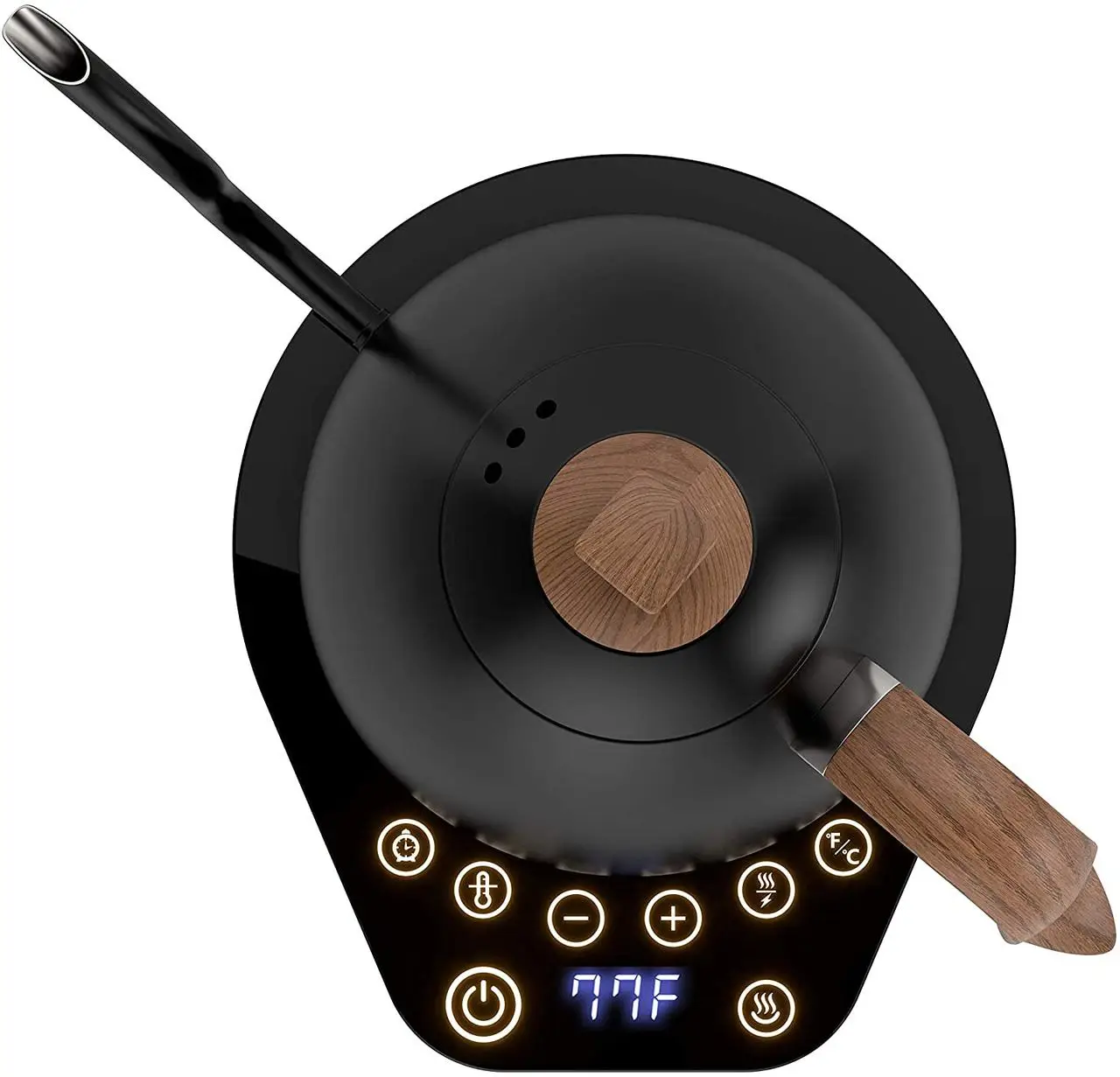 Купити ЧАЙНИК BREWISTA 1000 ML BLACK MATT WOOD ЧОРНИЙ ЧАЙНИК BREWISTA 1000 ML BLACK MATT WOOD ЧОРНИЙ