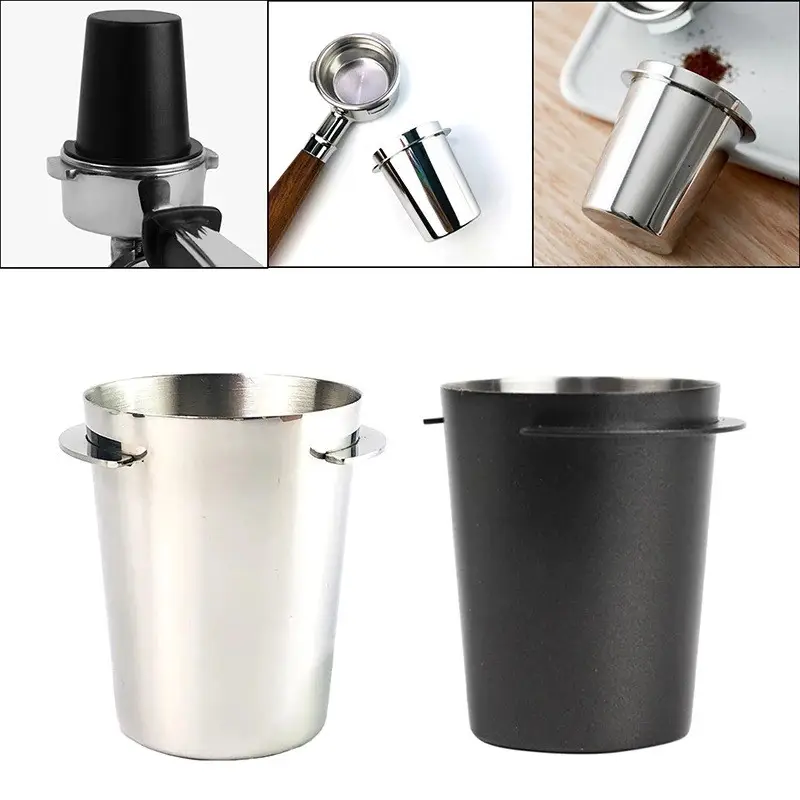 Купити ДОЗУЮЧА ЧАША DOSING CUP ESPRESSO ДЛЯ КАВИ 53/54 ММ. МЕТАЛІК ДОЗУЮЧА ЧАША DOSING CUP ESPRESSO ДЛЯ КАВИ 53/54 ММ. МЕТАЛІК