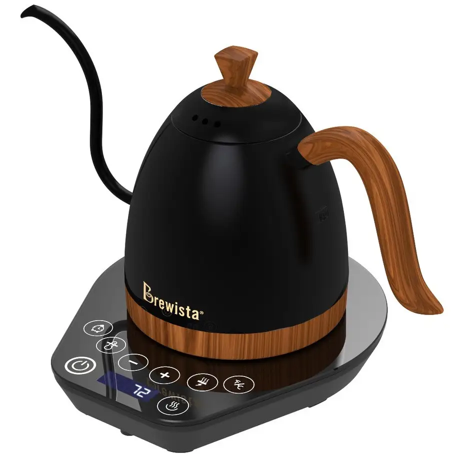 Купити ЧАЙНИК BREWISTA 1000 ML BLACK MATT WOOD ЧОРНИЙ ЧАЙНИК BREWISTA 1000 ML BLACK MATT WOOD ЧОРНИЙ