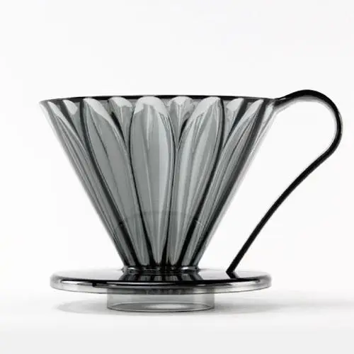 Купити ПУРОВЕР CAFEC FLOWER DRIPPER TRITAN BLACK CUP4 ПУРОВЕР CAFEC FLOWER DRIPPER TRITAN BLACK CUP4