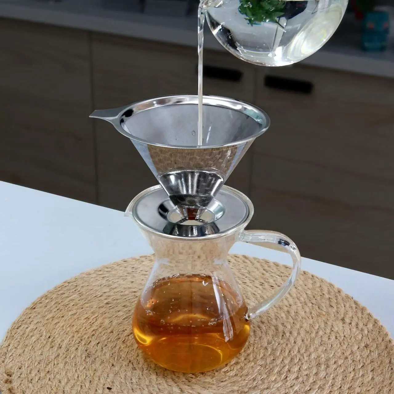 Купити ПУРОВЕР DOUBLE MESH V60 02 CAFEOR СОТЫ ПУРОВЕР DOUBLE MESH V60 02 CAFEOR СОТЫ