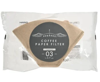 ФІЛЬТРИ HARIO PEGASUS COFFEE PAPER FILTER 03 НАТУРАЛЬНІ 1X4