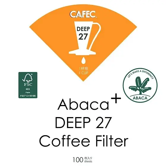 Купити ФИЛЬТРЫ CAFEC ABACA PLUS DEEP 27 ФИЛЬТРЫ CAFEC ABACA PLUS DEEP 27