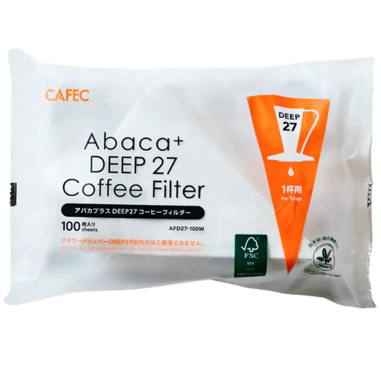 Купити ФИЛЬТРЫ CAFEC ABACA PLUS DEEP 27 ФИЛЬТРЫ CAFEC ABACA PLUS DEEP 27