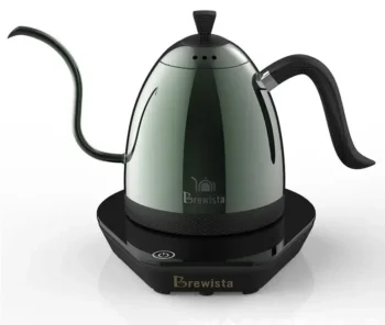 ЧАЙНИК BREWISTA DARK GREEN CARBON 600 МЛ. BLUETOOTH (ПОДВІЙНІ СТІНКИ)