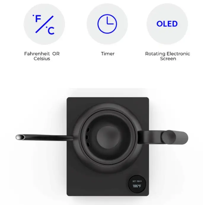 Купити ЧАЙНИК O-KETTLE SHADOW KETTLE 900 МЛ ЧАЙНИК O-KETTLE SHADOW KETTLE 900 МЛ