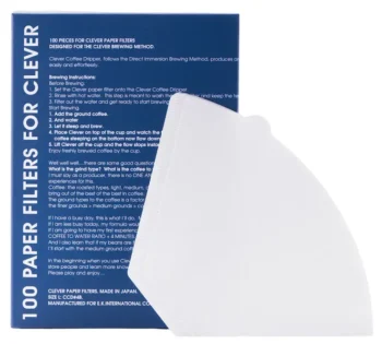 ФІЛЬТРИ CLEVER DRIPPER FILTERS 100 ШТ. BOX