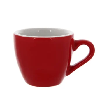 ЧАШКА LOVERAMICS EGG RED ДЛЯ ЭСПРЕССО 80 МЛ