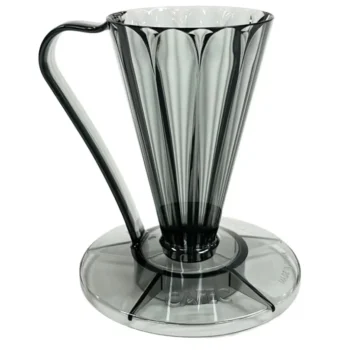 ПУРОВЕР CAFEC DEEP 27 TRITAN FLOWER DRIPPER CLEAR BLACK