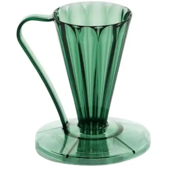 ПУРОВЕР CAFEC DEEP 27 TRITAN FLOWER DRIPPER DARK GREEN