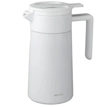 СЕРВЕР ТЕРМОС HARIO 600 МЛ. DOUBLE WALLED THERMAL POT WITH CERAMIC БЕЛЫЙ