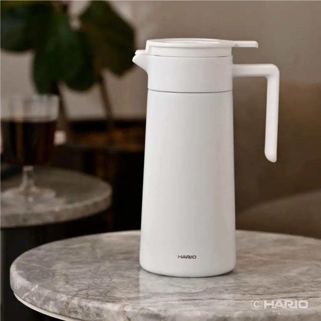 Купити СЕРВЕР ТЕРМОС HARIO 800 МЛ. DOUBLE WALLED THERMAL POT WITH CERAMIC БІЛИЙ СЕРВЕР ТЕРМОС HARIO 800 МЛ. DOUBLE WALLED THERMAL POT WITH CERAMIC БІЛИЙ