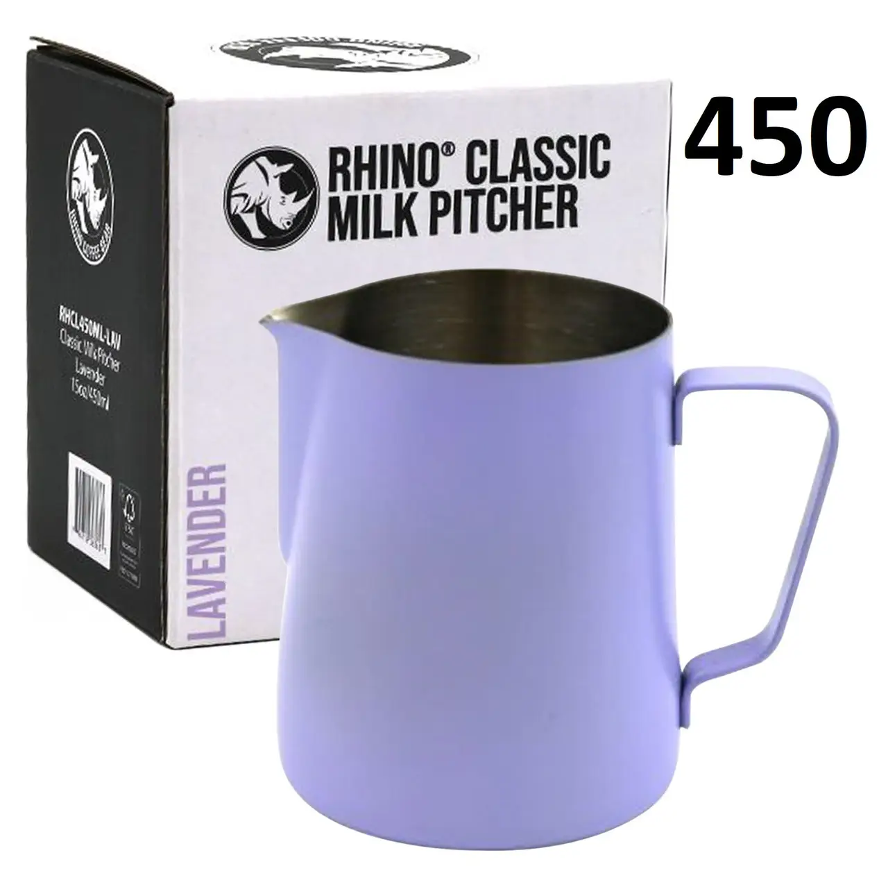 Купити ПИТЧЕР RHINO CLASSIC MILK PITCHER 450 ML LAVENDER ПИТЧЕР RHINO CLASSIC MILK PITCHER 450 ML LAVENDER