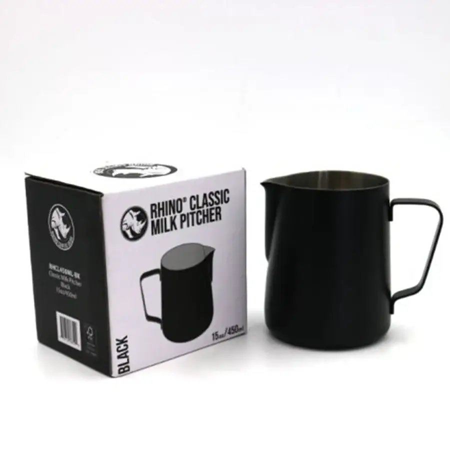Купити ПИТЧЕР RHINO CLASSIC MILK PITCHER 450 ML BALCK ПИТЧЕР RHINO CLASSIC MILK PITCHER 450 ML BALCK