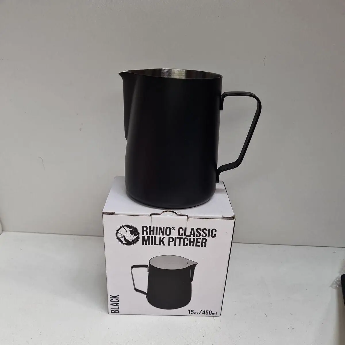 Купити ПИТЧЕР RHINO CLASSIC MILK PITCHER 450 ML BALCK ПИТЧЕР RHINO CLASSIC MILK PITCHER 450 ML BALCK