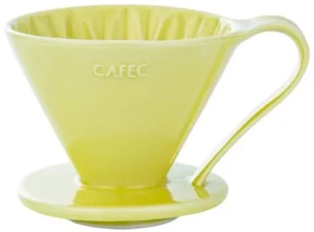 ПУРОВЕР CAFEC ARITA ЖЕЛТАЯ ХРИЗАНТЕМА WARE FLOWER DRIPPER CUP4 YELLOW