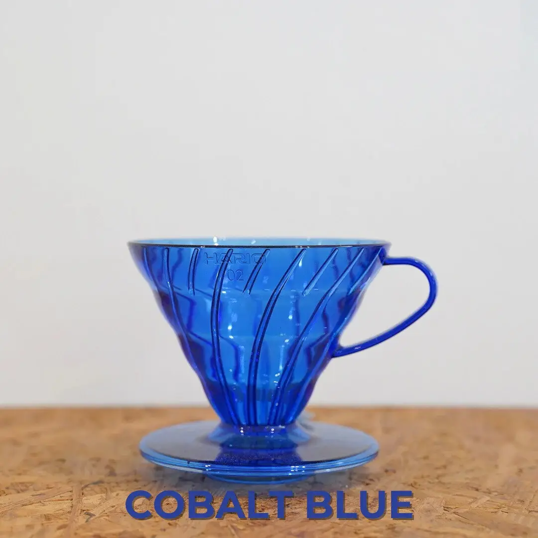 Купити Пуровер Hario V60 02 Cobalt Blue Пуровер Hario V60 02 Cobalt Blue