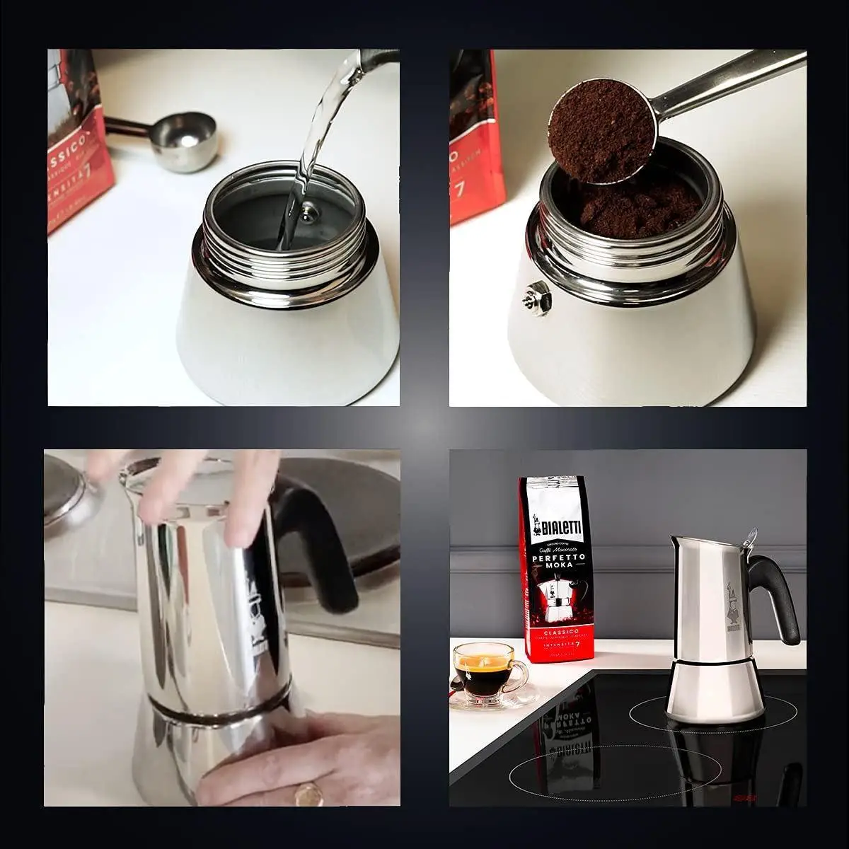 Купити КАВОВАРКА BIALETTI VENUS INDUCTION ГЕЙЗЕРНА НА 2 ЧАШКИ 85 МЛ. КАВОВАРКА BIALETTI VENUS INDUCTION ГЕЙЗЕРНА НА 2 ЧАШКИ 85 МЛ.