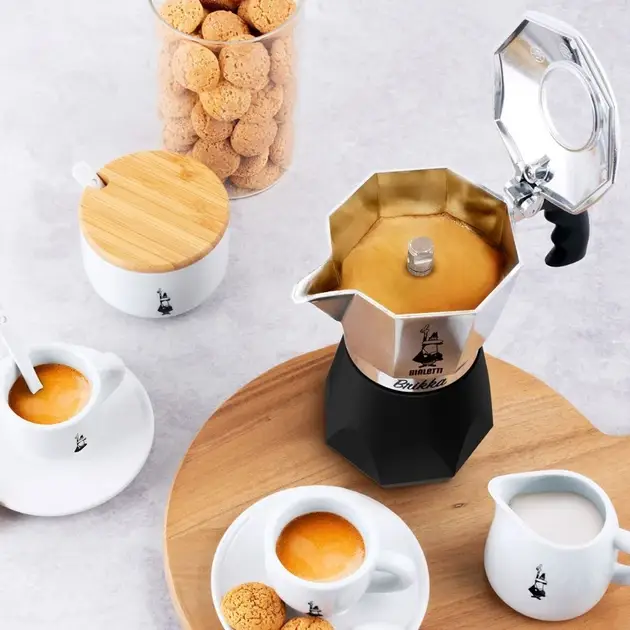 Купити ГЕЙЗЕРНАЯ КОФЕВАРКА BIALETTI BRIKKA 100 МЛ. 2 ЧАШКИ ГЕЙЗЕРНАЯ КОФЕВАРКА BIALETTI BRIKKA 100 МЛ. 2 ЧАШКИ