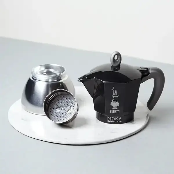 Купити ГЕЙЗЕРНА КАВОВАРКА BIALETTI 100 МЛ MOKA INDUCTION BLACK 2 ЧАШКИ ГЕЙЗЕРНА КАВОВАРКА BIALETTI 100 МЛ MOKA INDUCTION BLACK 2 ЧАШКИ
